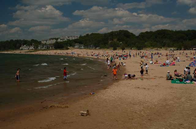 Holland State Park beach